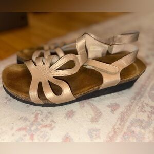 Naot Rachel leather slingback sandals